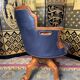 Fauteuil de bureau pivotant anglais