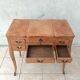 Louis XV style work table in walnut veneer