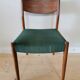 Lot of 6 chairs in 60s Scandinavian style teak