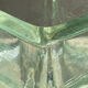 Empty pocket 70s molded glass