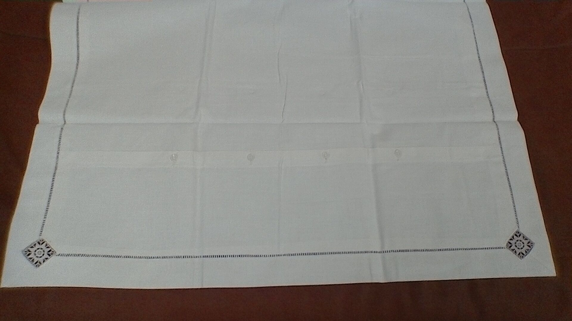 Linen pillowcases, vintage