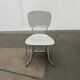 Stackable folding chair in space age style from the mid-century by Armin Wirth for Aluflex, 1960s, set of 3.