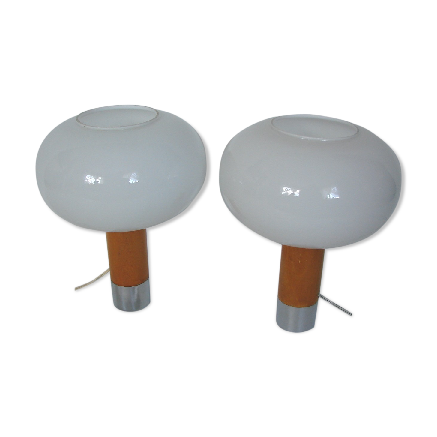 Pair of Drupol lamps, 60s