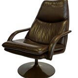 Vintage Artifort lounge chair Geoffrey Harcourt Design Easy Chair