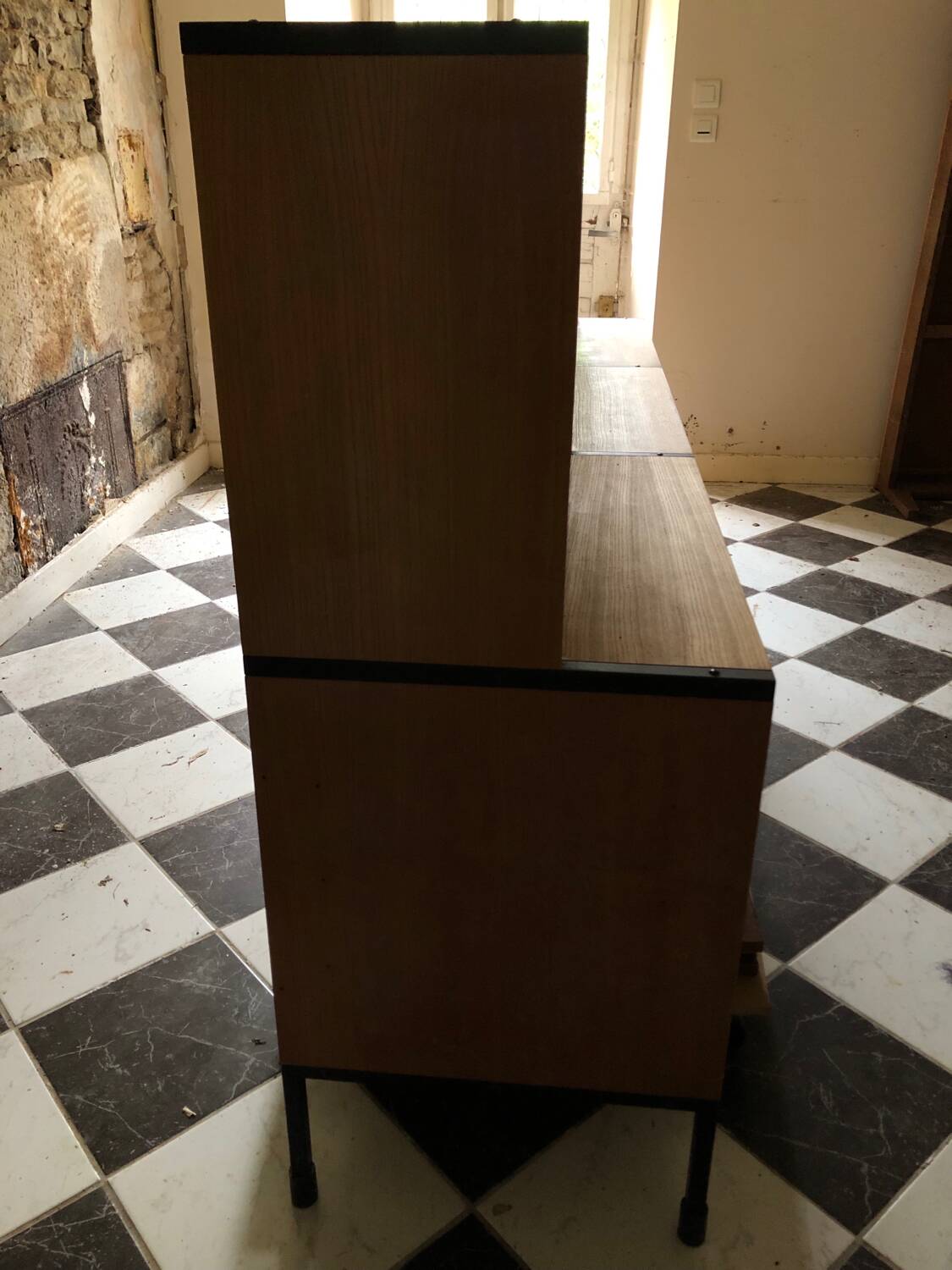 Minvielle high ash furniture / bookcase / sideboard