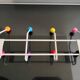 small vintage metal rack Sputnik Atomic