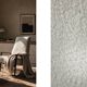 Vintage Mid-Century Scandinavian Modern White Boucle &Teak High Armchair