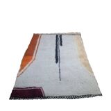 Handmade wool Berber rug 150 X 100 CM