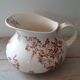 Broc de toilette ancien Jasmin de Luneville