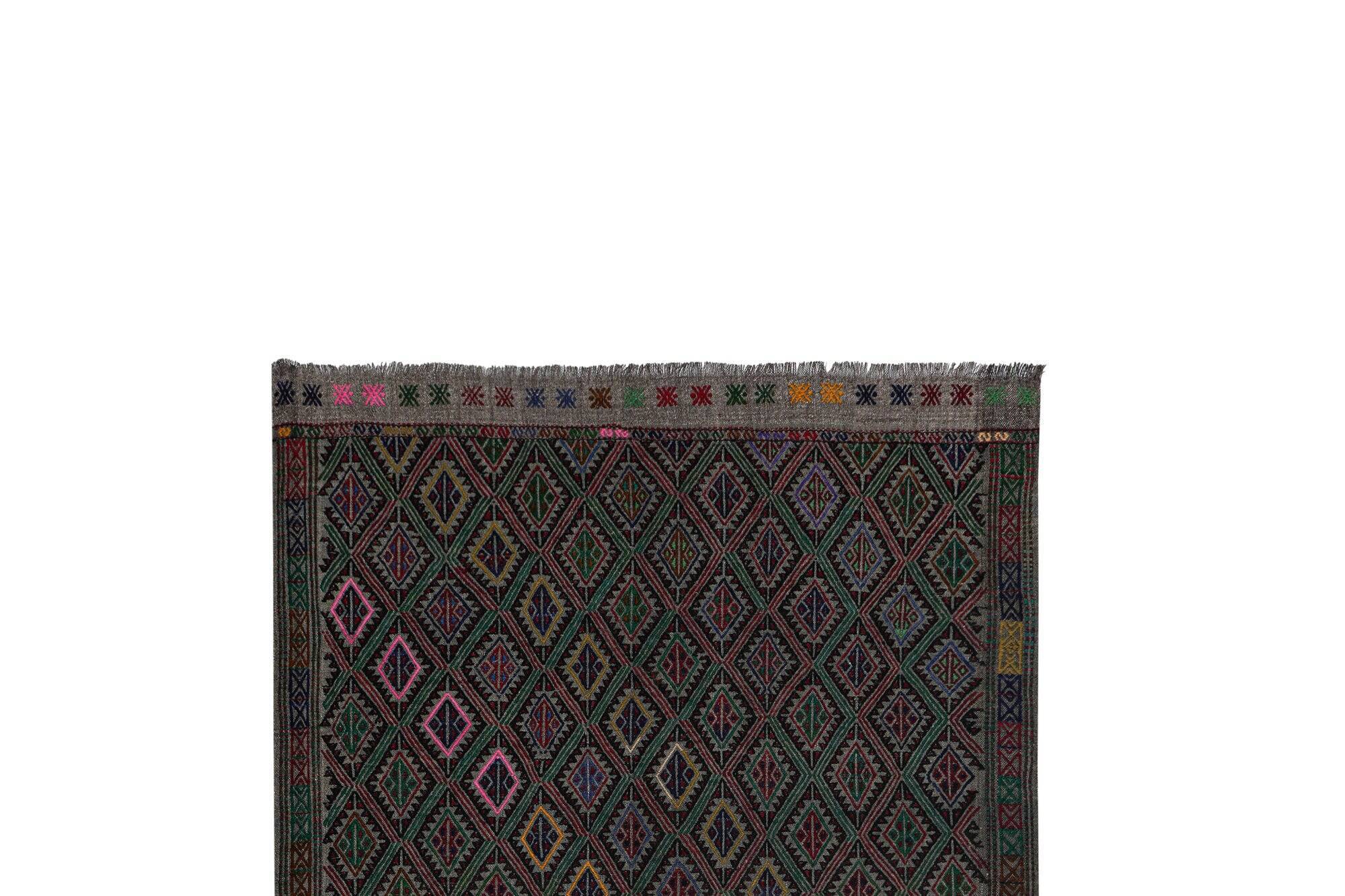 Vintage Turkish kilim, handwoven, 120x190 cm.