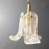 Vintage pendant light by Glashutte limburg, 1960s