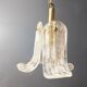 Vintage pendant light by Glashutte limburg, 1960s