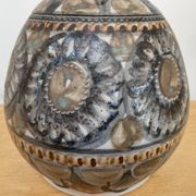 Lampe en céramique par Jean-claude Courjault, La Cerisaie, vers 1970.