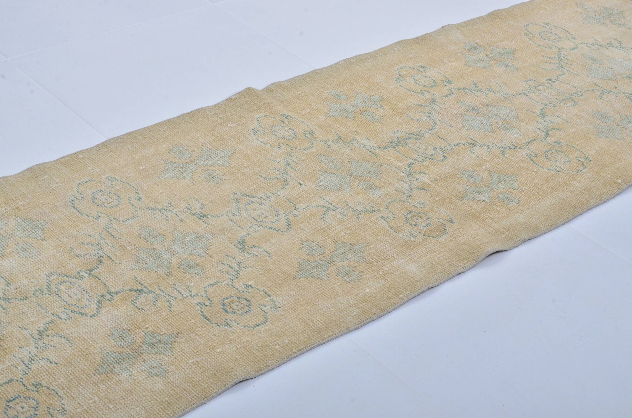 Oushak Vintage Runner Rug sku 3419
