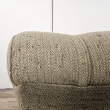 70s modular sofa with three seats in fabric
