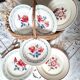 Mismatched dessert plates