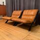 Pair of armchairs by Ueli Berger, De Sede, Switzerland, 1970s.