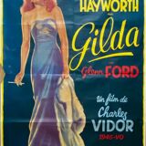 Gilda - original movie poster - 2nd edition, 1972.