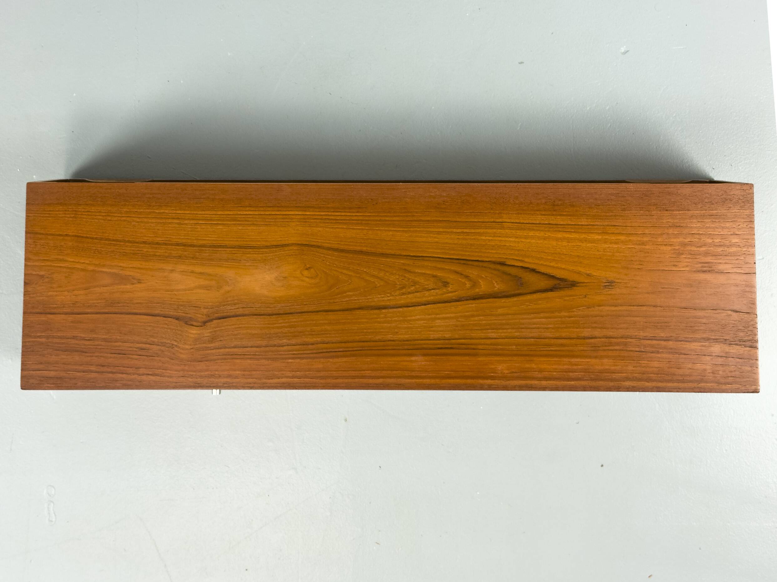 Teak Wall Console No. 132 by Kai Kristiansen for Aksel Kjersgaard, 1960s