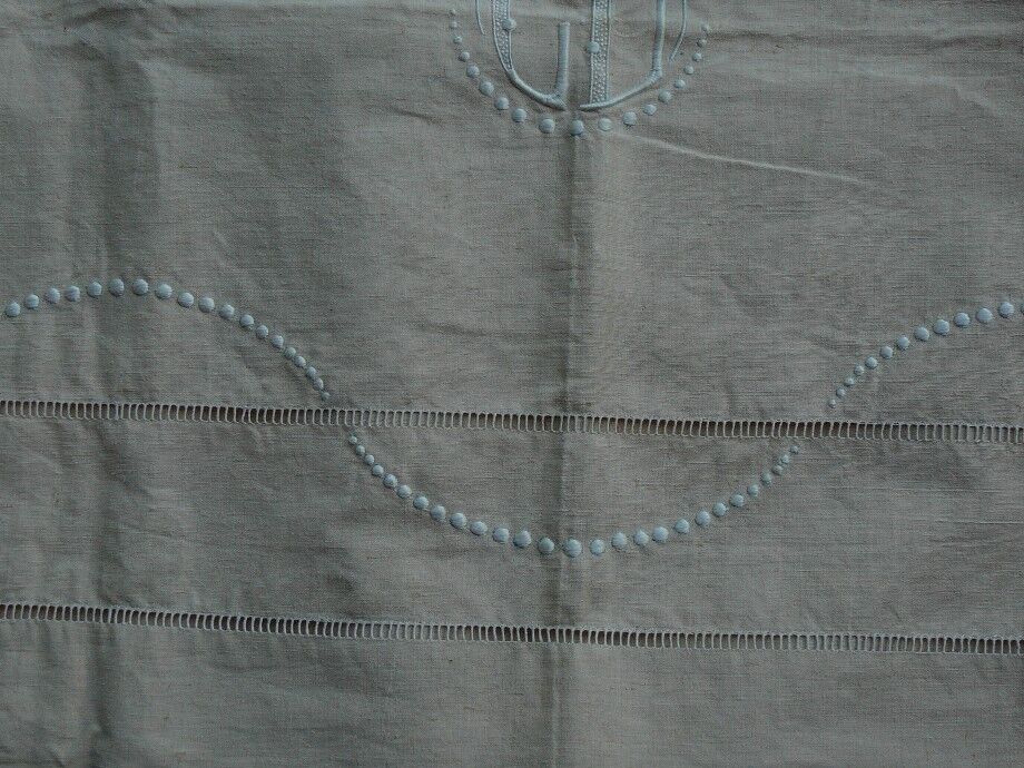 Sheet early 20th century Métis ivory with monogram