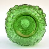 Empoli Génie green glass carafe - Made in Italy - 1960s