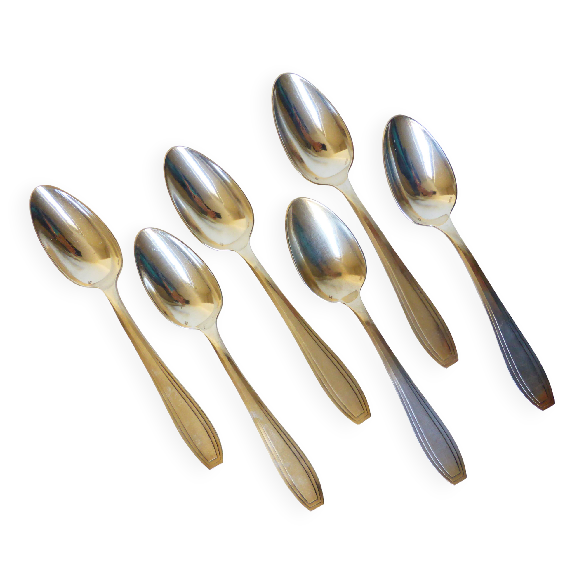 6 Apollo Art Deco style tablespoons 2106237