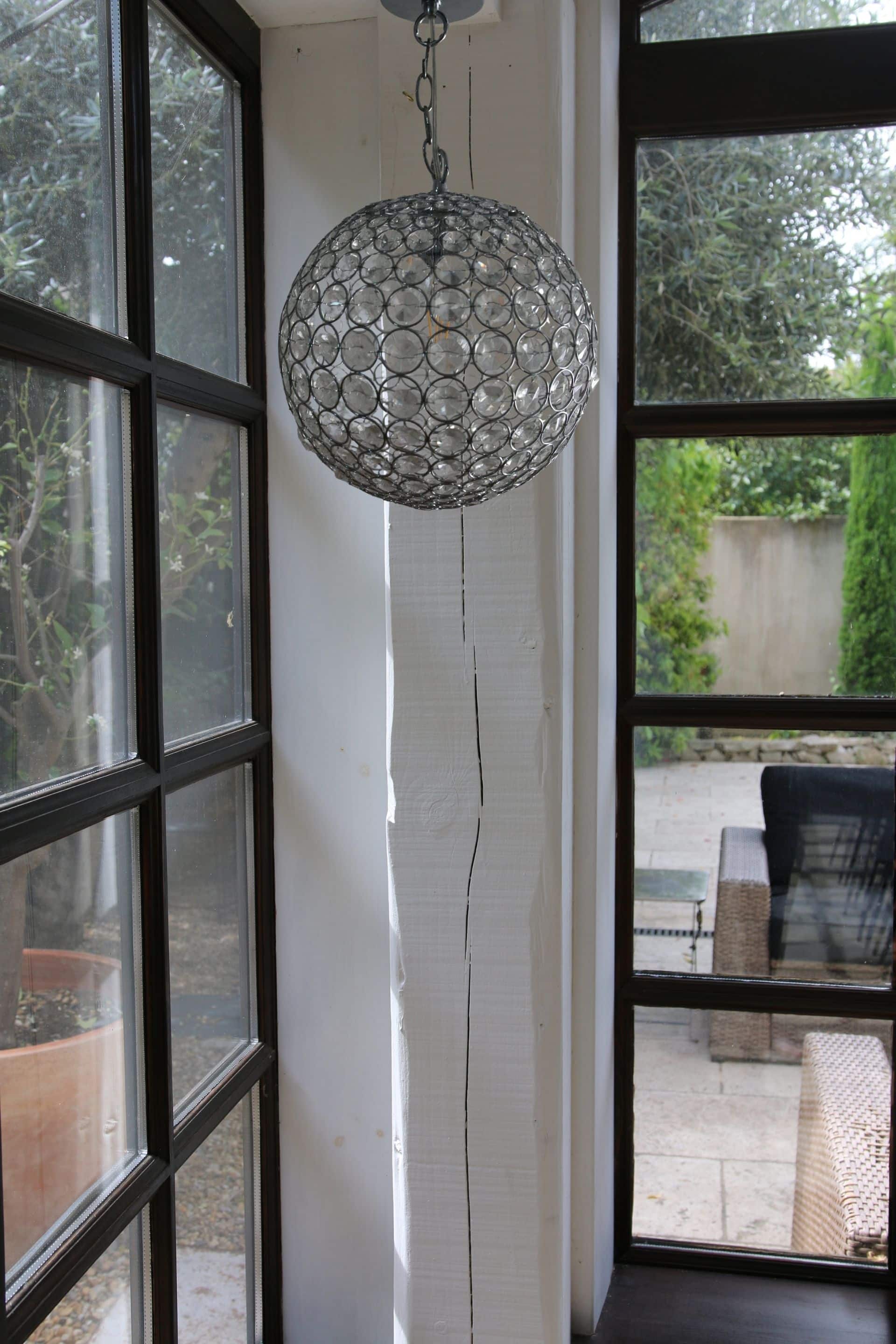 Suspension globe with pendants, 1990s