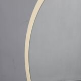 1970s Round Mirror , Italy