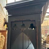 Black patinated bar back