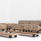 Pianura sofa set by Mario Bellini for Cassina, 1970s, Set of 10