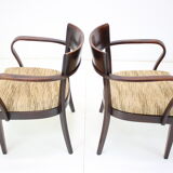 Chairs H-224 by Jindřich Halabala 1930s, Czechoslovakia