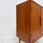 1950s vintage Torbjørn Afdal teak 'Bacchus' bar cabinet Norway