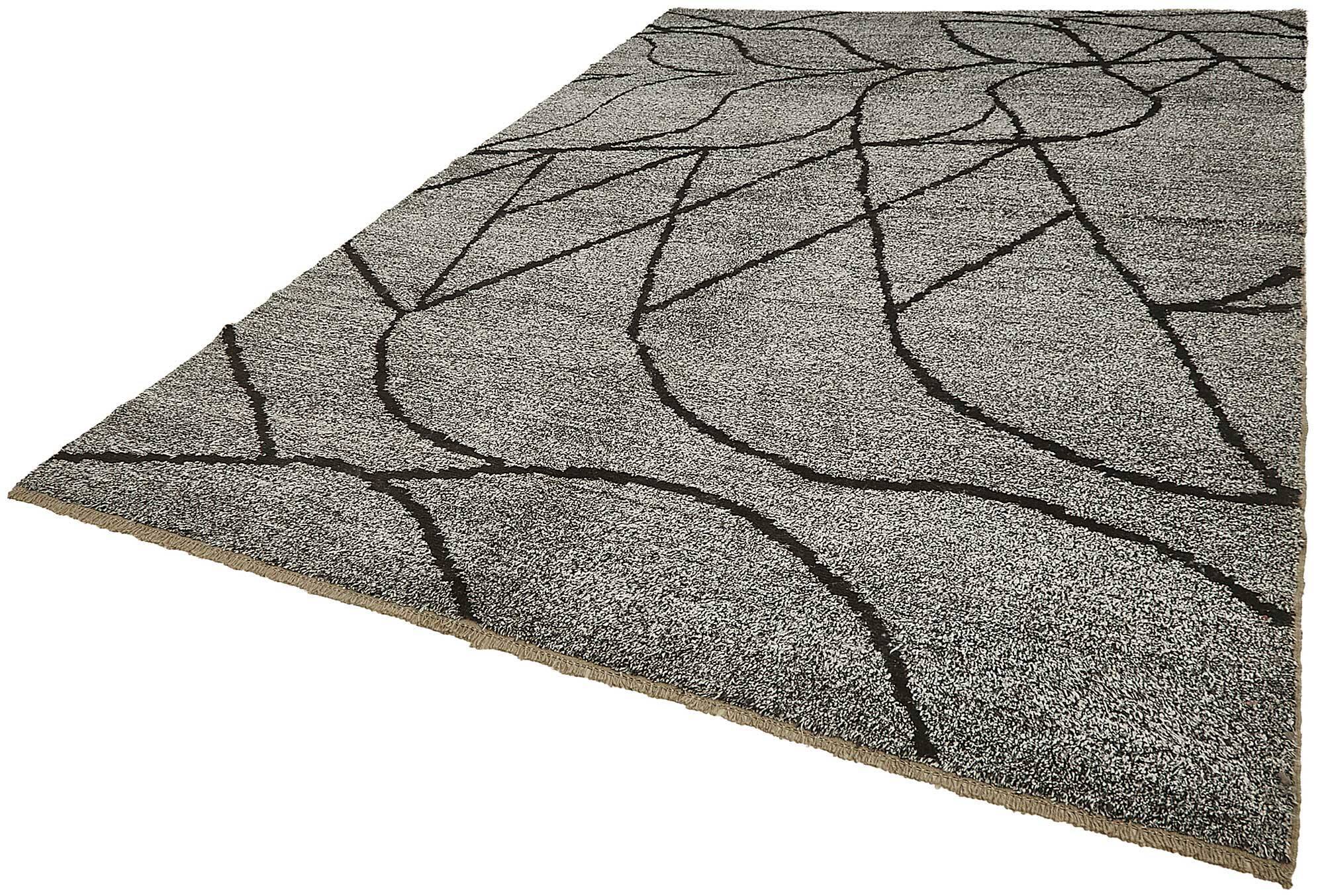 Handwoven Turkish Recycled Boho Rug 243 cm x 360 cm