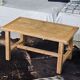 Renovated vintage oak coffee table | Iris