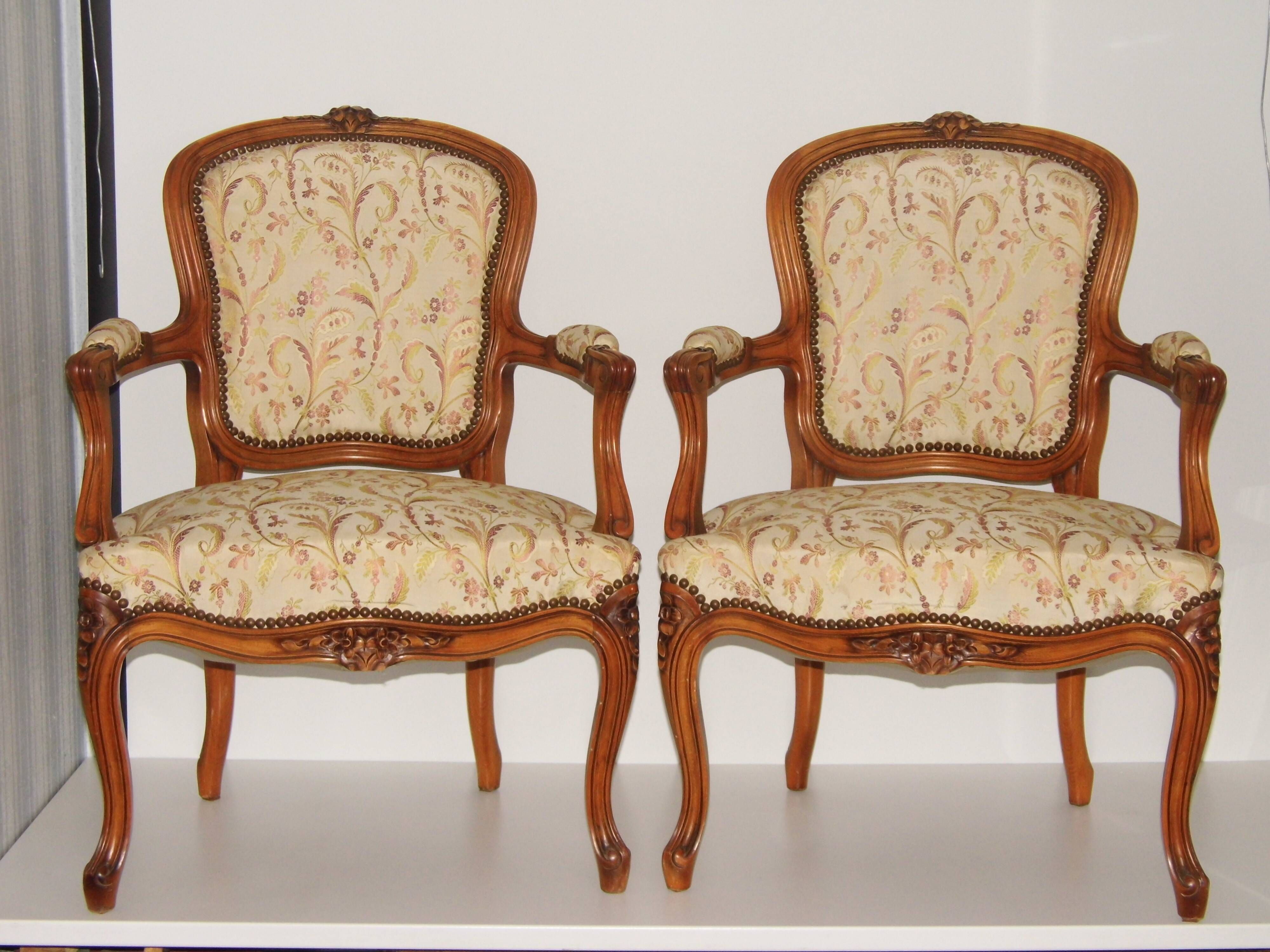Armchairs Louis XV 1900