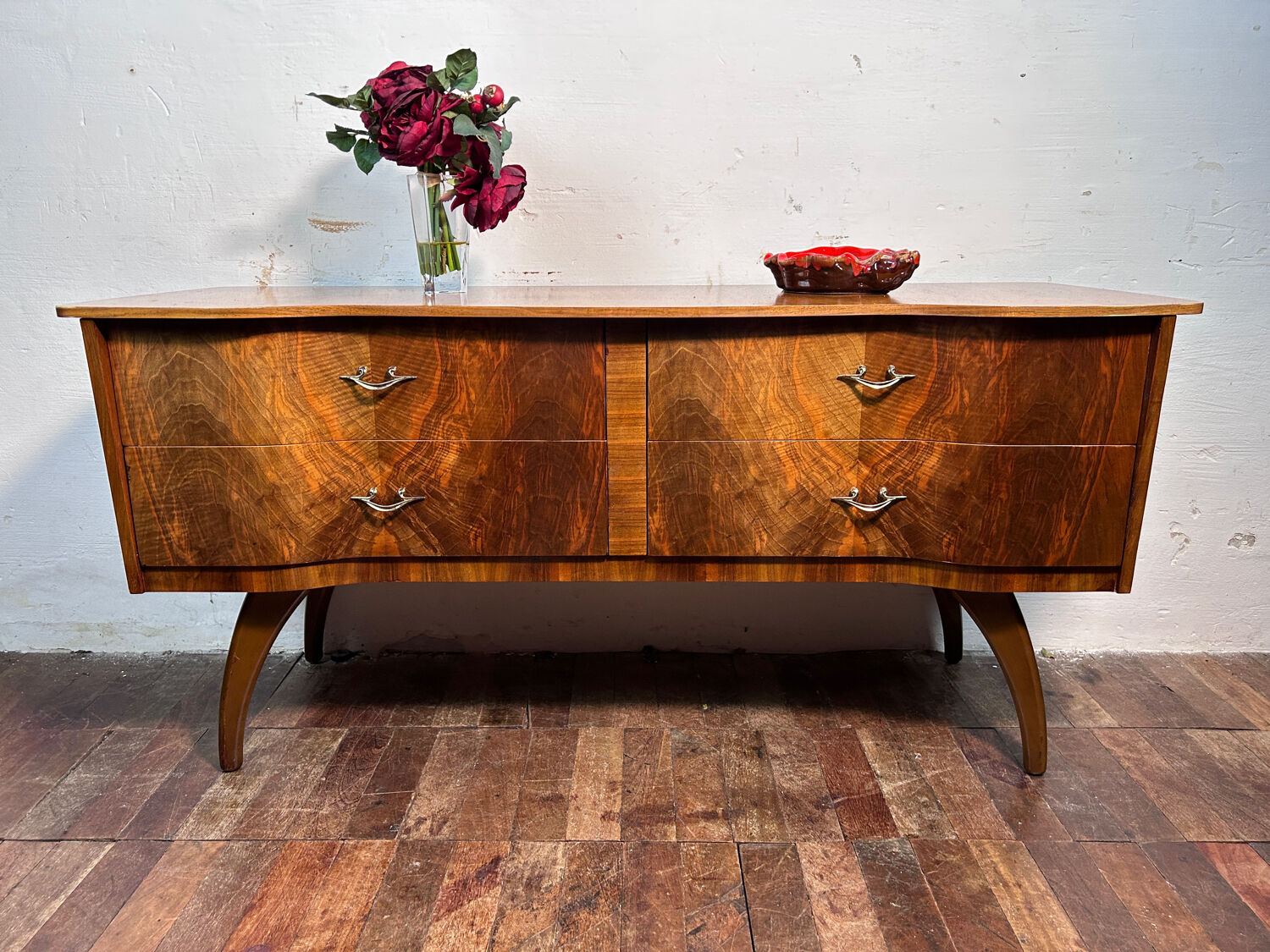 Art Decó vintage Brocante Small Sideboard 1930