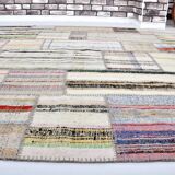 Oushak Oversize Anatolian Patchwork Rug sku 3045
