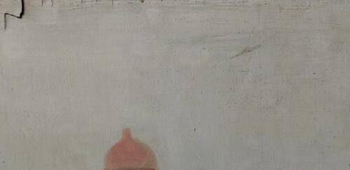 Oil painting on panel Florence View from San Frediano to Cestello early 1900