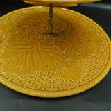 Gien ceramic servant with autumn decoration - 2 floors