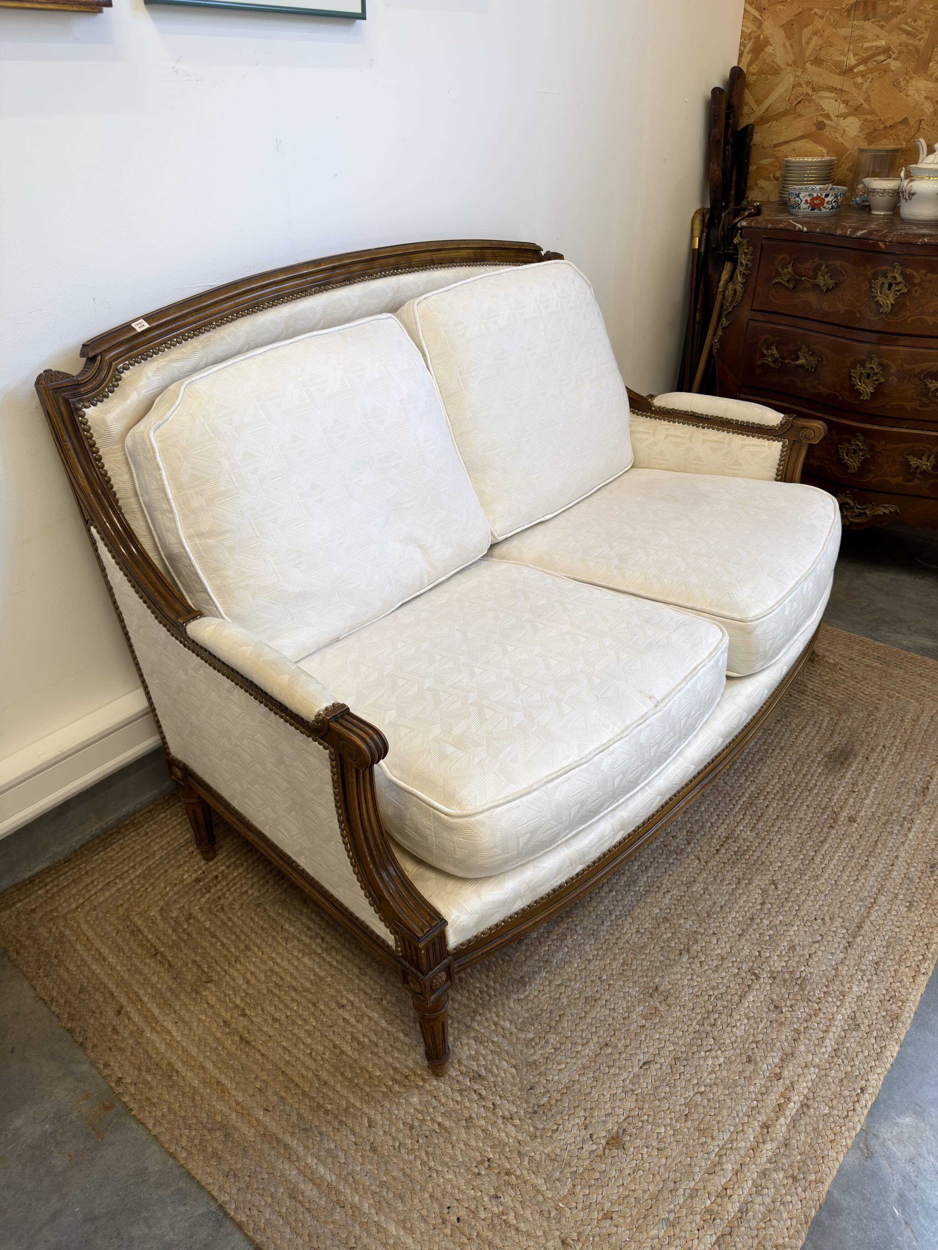 Louis XVI style bench