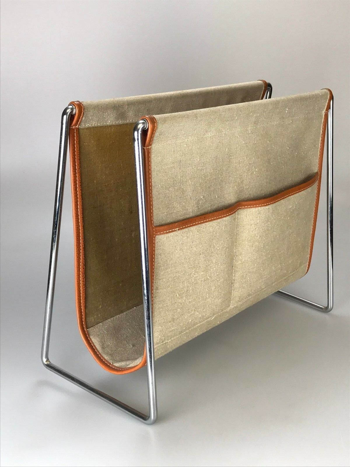 50s 60s Newspaper Rack Magazine Rack by Verner Panton for Fritz Hansen