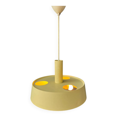 Grande suspension lampe vintage Louis Kalff