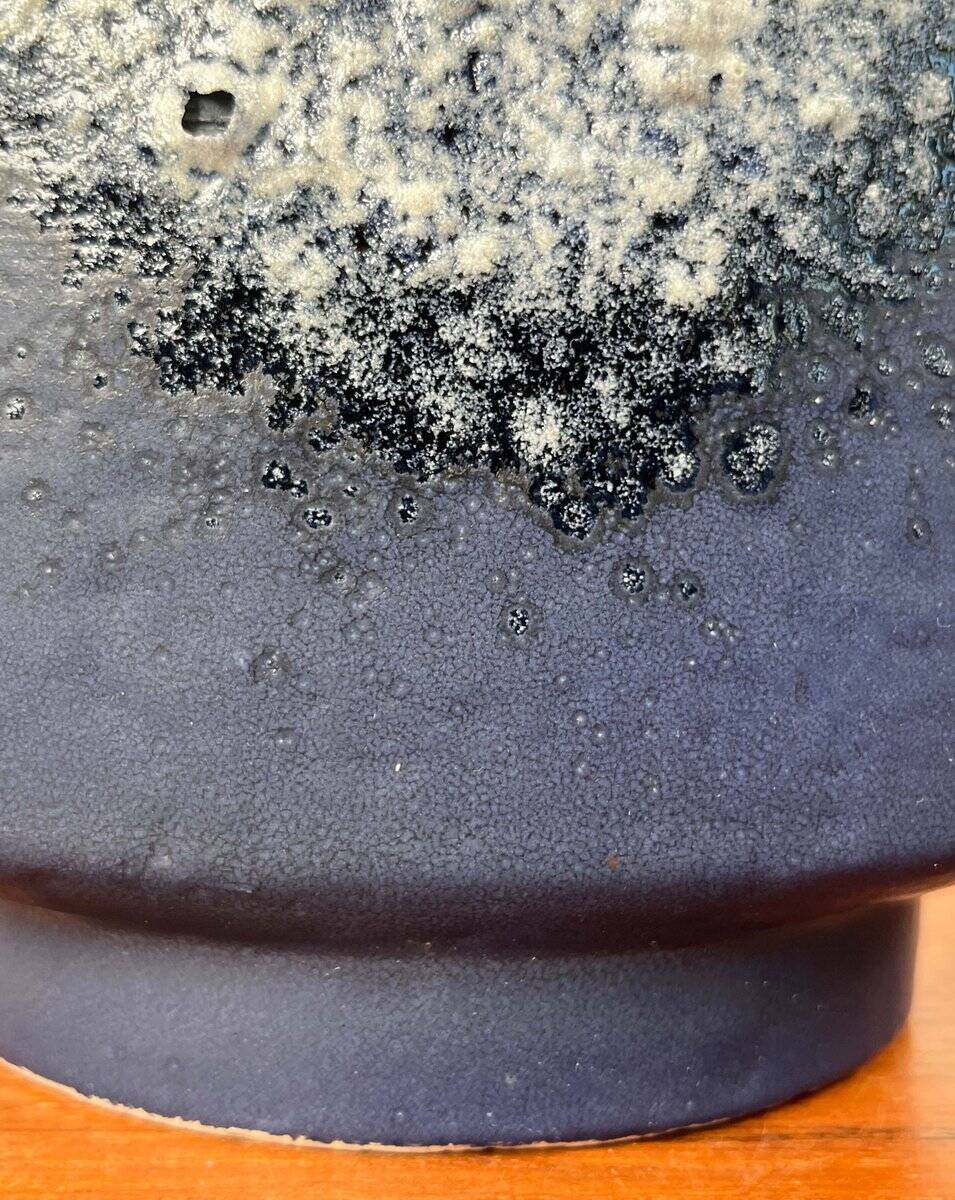 WGP Fat Lava flower pot in ceramic from West Germany, mid-century by Dümler & Breiden, 1960s.