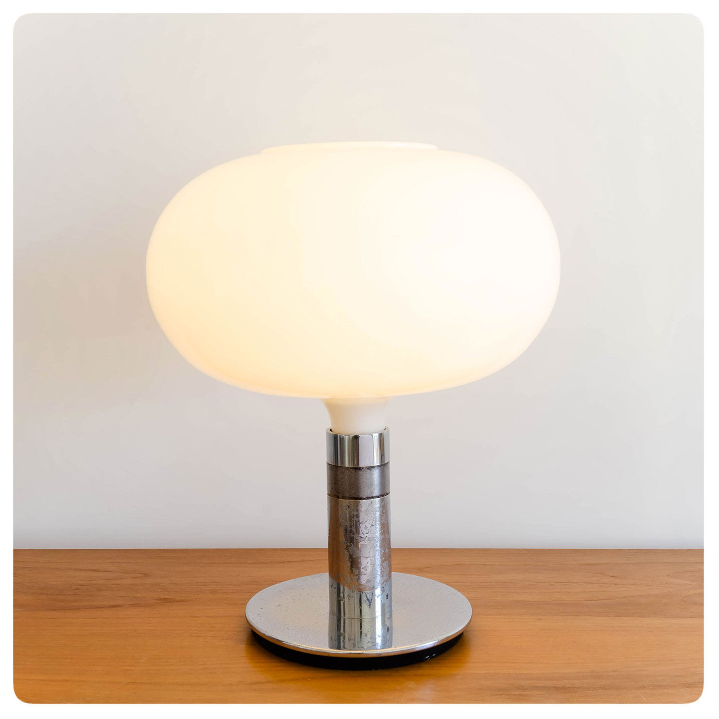 Lamp to be laid "AM1N" by Franco Albini for Sirrah. 1969 - Italy