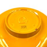 Sergio Asti, Yellow ceramic sculpture / box, Gabbianelli Italy ca. 1971