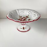 Vintage hand-painted fruit bowl, 20th century