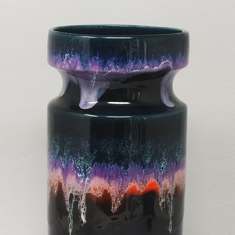 Vintage space age vase made in italy, 1970