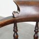 English antique side/desk/captain's chair from the early 1800s