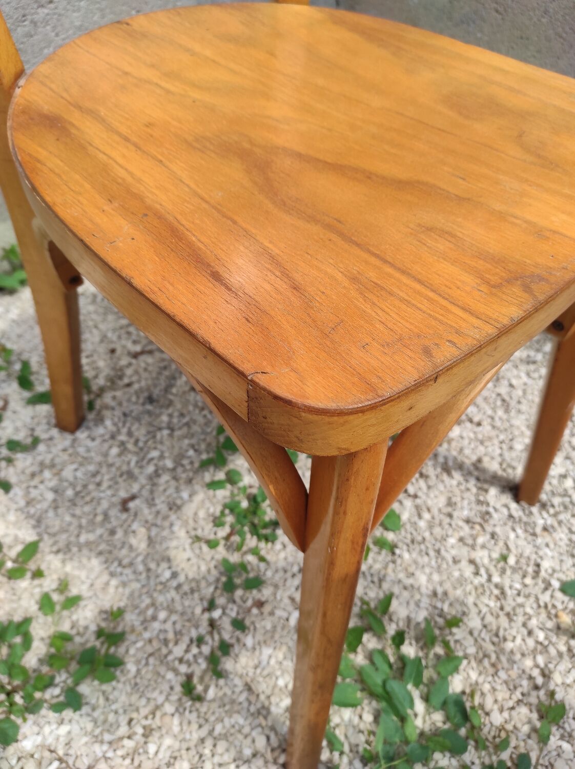 Lot 9 Baumann bistro chairs and Luterma bois bond