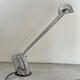 Lampe design de bureau à poser chromée vers 1980